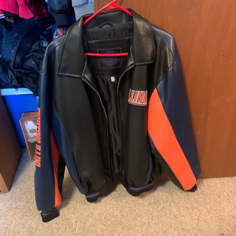Men’s leather Illinois Jacket